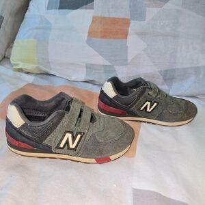 New Balance 574 Olive Green Sneakers Size 9 Toddler